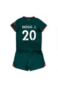 Liverpool Diogo Jota #20 Babytruitje 3e tenue Kind 2022-23 Korte Mouw (+ Korte broeken)